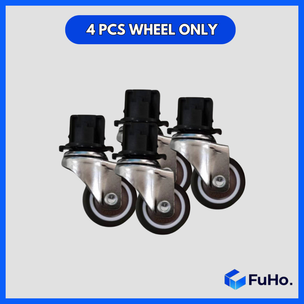 🇸🇬READY STOCK🇸🇬 Fuho Foldable Trolley Collapsible Trolley Wheels Basket || Box wheels Folding Shopping (HL0081)