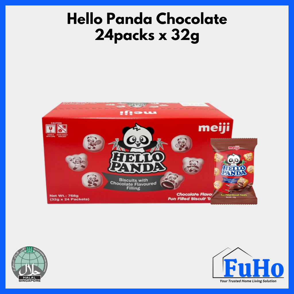 🇸🇬READY STOCK🇸🇬 FuHo Hello Panda Chocolate | Biscuit | Snacks | Chips | Snack | Hello Panda | (SW000002)