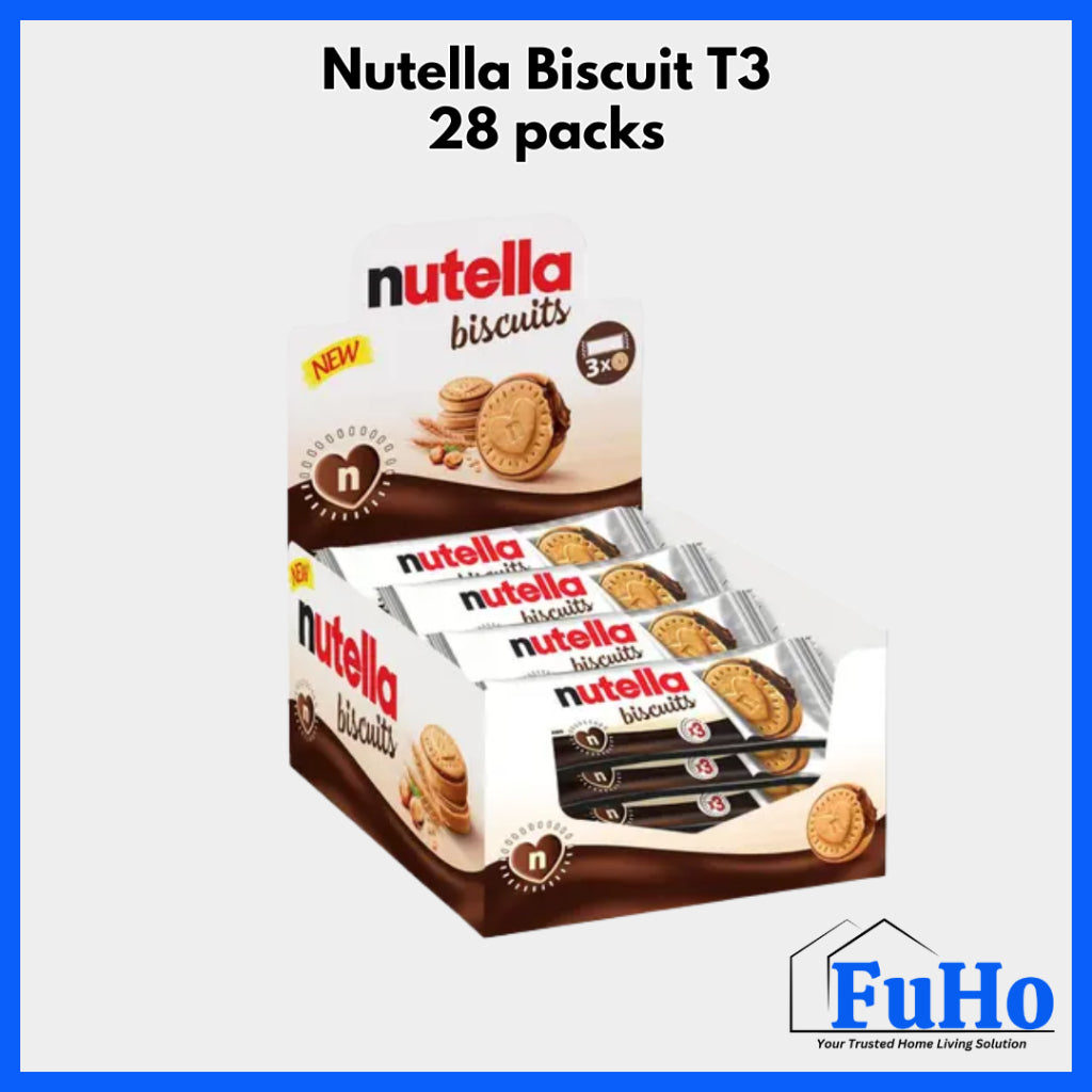 🇸🇬READY STOCK🇸🇬 FuHo Nutella T3 Biscuit | Chocolate | Kit Kat | Snacks | Chips | Jelly | Biscuits | Snack | (SW000011)