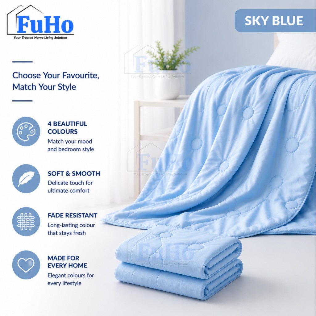 Fuho Ice Silk Blanket | Cooling Quilt Blanket | (HL0342)
