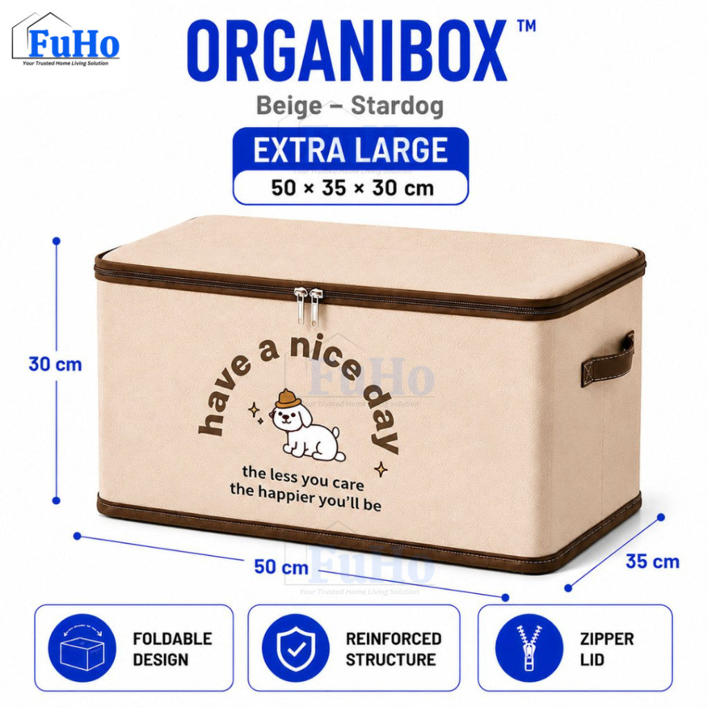 Fuho OrganiBox Storage | Storage Box | Foldable Storage Box | (HL0339)