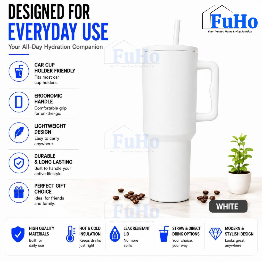 Fuho Everest Travel Tumbler | Bottle | Tumbler | Thermal Tumbler Flask | Water Bottle | Coffee Cup | (HL0337)