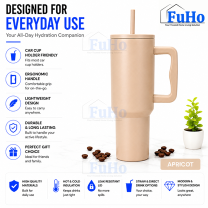 Fuho Everest Thermal Travel Tumbler Flask (12 Colours)