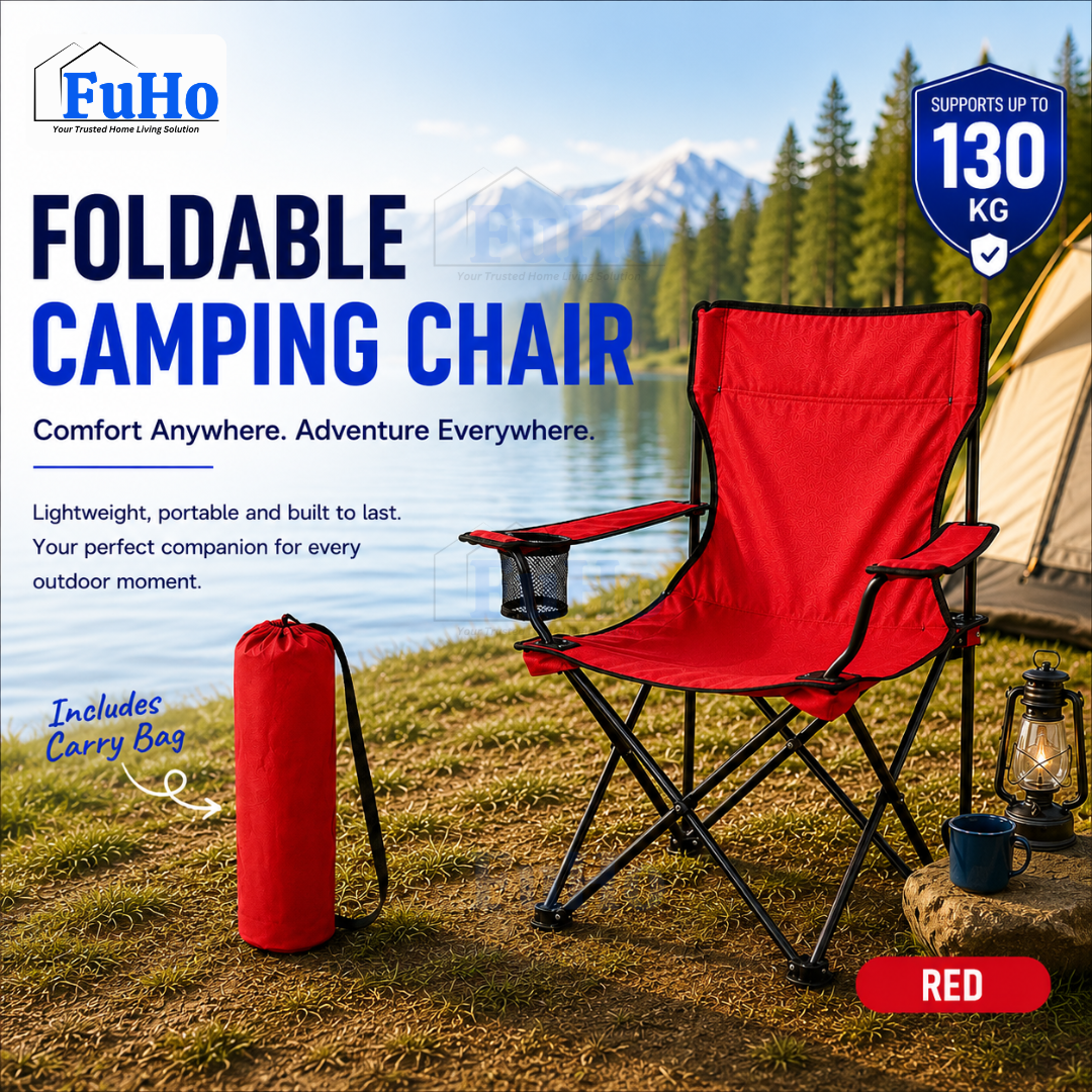 🇸🇬READY STOCK🇸🇬 FuHo Foldable Bench Chair | Outdoor Chair | Camping Chair | Hiking Chair | Portable Chair (HL0212)