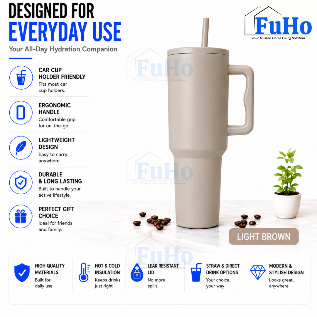 Fuho Everest Travel Tumbler | Bottle | Tumbler | Thermal Tumbler Flask | Water Bottle | Coffee Cup | (HL0337)