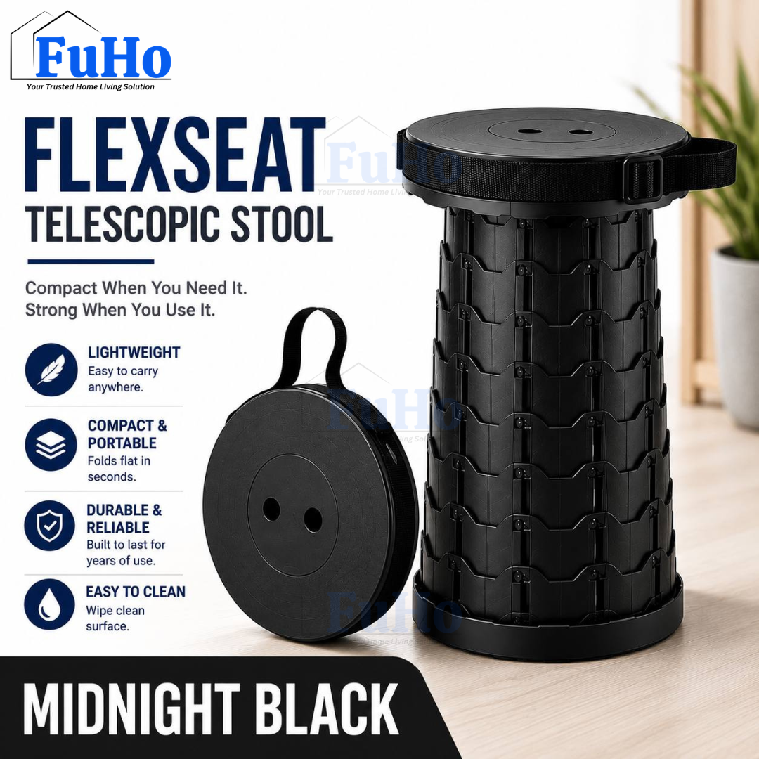 🇸🇬READY STOCK🇸🇬 FuHo Portable Telescopic Chair | Stool | Fishing Chair | Portable Chair | Camping Chair (HL0143)