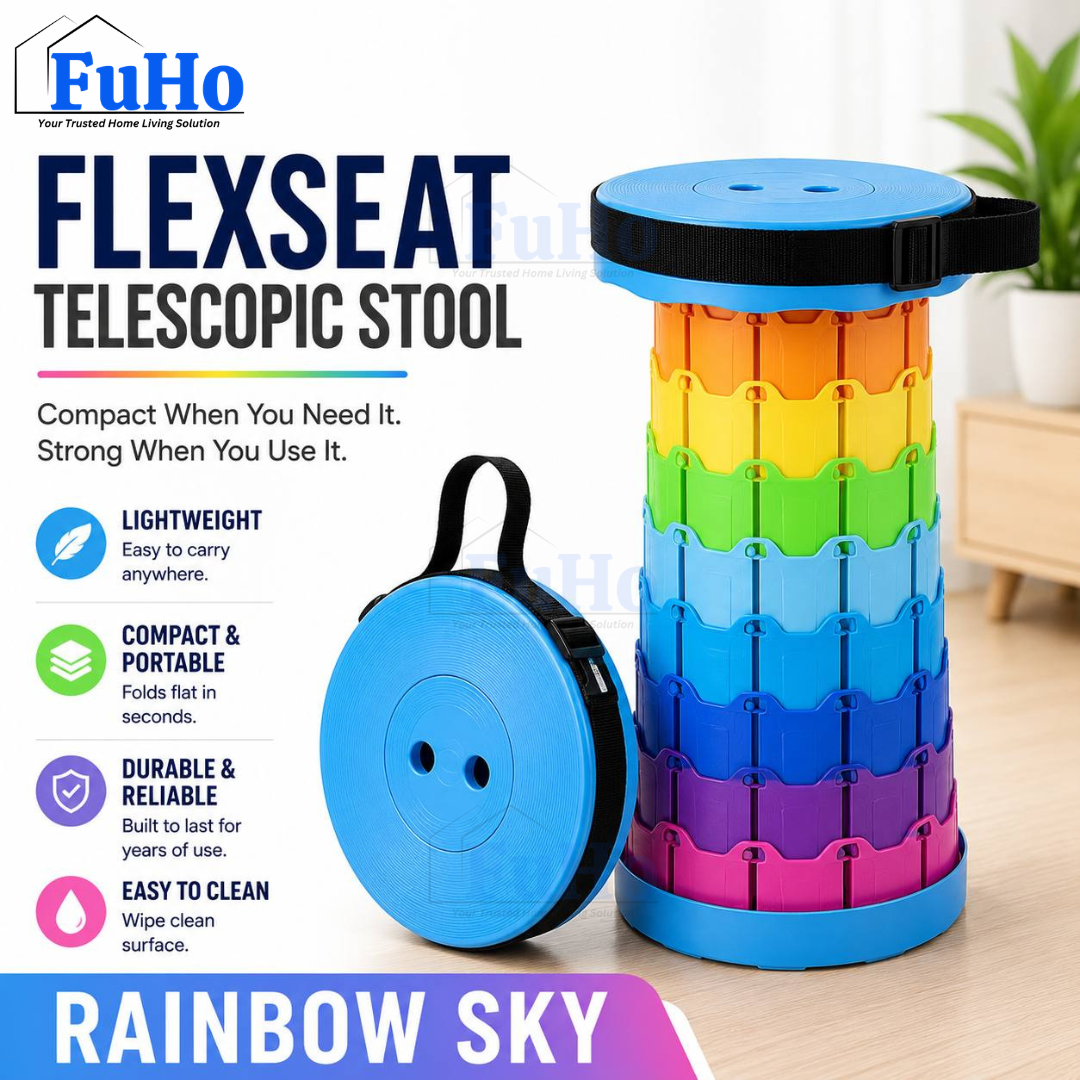 🇸🇬READY STOCK🇸🇬 FuHo Portable Telescopic Chair | Stool | Fishing Chair | Portable Chair | Camping Chair (HL0143)