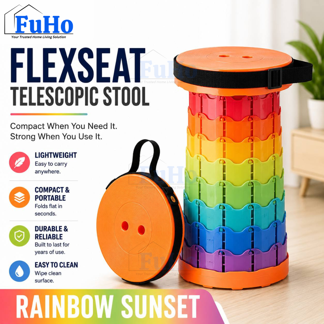 🇸🇬READY STOCK🇸🇬 FuHo Portable Telescopic Chair | Stool | Fishing Chair | Portable Chair | Camping Chair (HL0143)