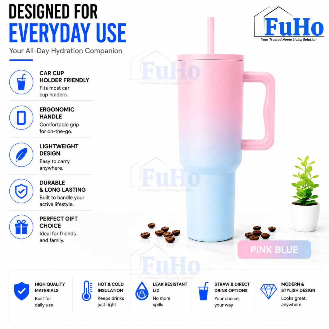 Fuho Everest Travel Tumbler | Bottle | Tumbler | Thermal Tumbler Flask | Water Bottle | Coffee Cup | (HL0337)