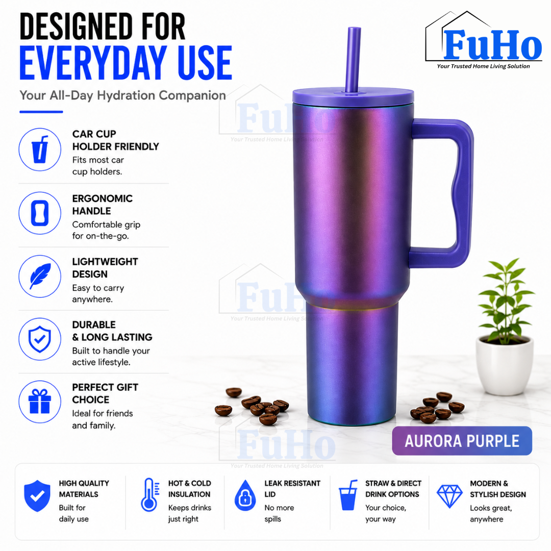 Fuho Everest Travel Tumbler | Bottle | Tumbler | Thermal Tumbler Flask | Water Bottle | Coffee Cup | (HL0337)