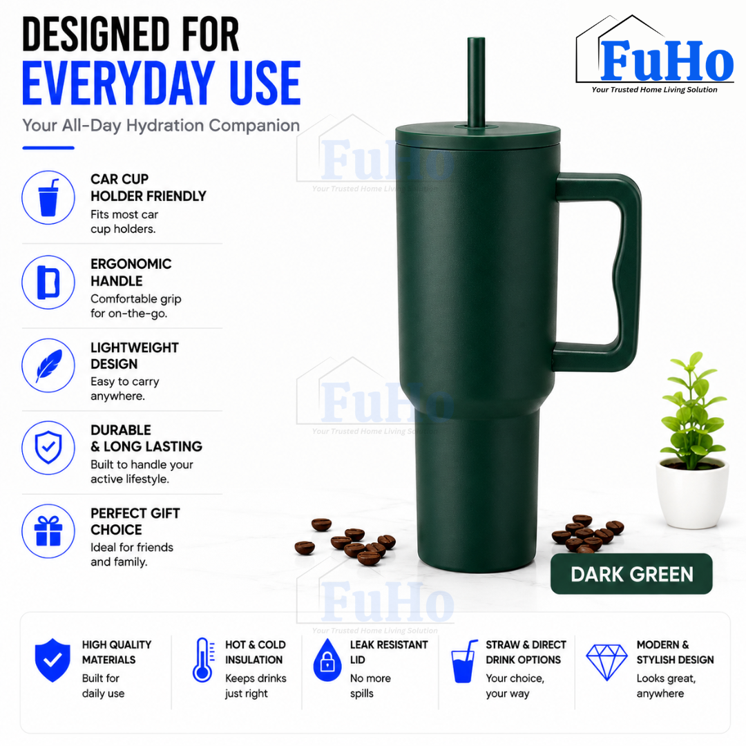 Fuho Everest Travel Tumbler | Bottle | Tumbler | Thermal Tumbler Flask | Water Bottle | Coffee Cup | (HL0337)