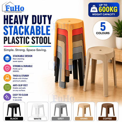🇸🇬READY STOCK🇸🇬 FuHo Stackable Windmill Stool | Chair | Bench | Telescopic Bench | Portable Chair | (HL0250)