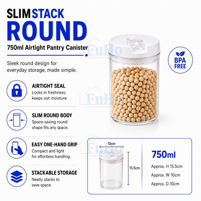 Fuho Seal Stack Airtight Food Container, Leak-Proof (15 Sizes)