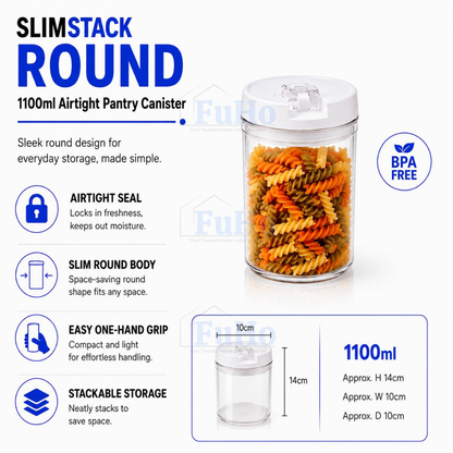 Fuho Seal Stack Airtight Food Container, Leak-Proof (15 Sizes)