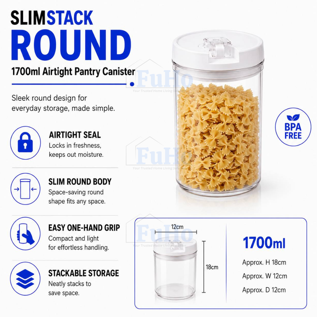 Fuho Seal Stack Airtight Food Container, Leak-Proof (15 Sizes)