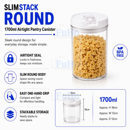 Fuho Seal Stack Airtight Food Container, Leak-Proof (15 Sizes)