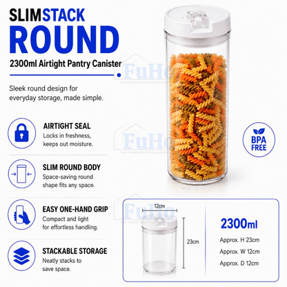Fuho Seal Stack Airtight Food Container, Leak-Proof (15 Sizes)