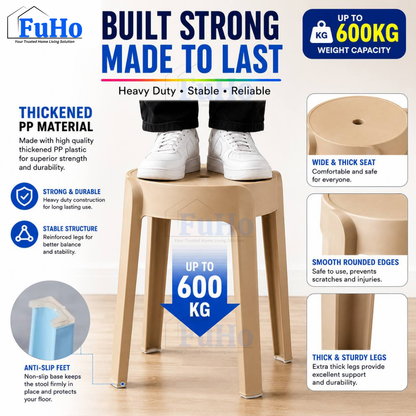 🇸🇬READY STOCK🇸🇬 FuHo Stackable Windmill Stool | Chair | Bench | Telescopic Bench | Portable Chair | (HL0250)