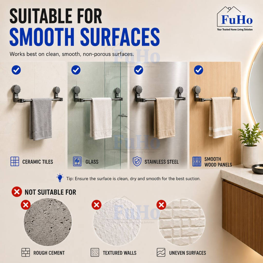 Extended Towel Bar | Adjustable Toilet Rack | Clothes Rack | Towel Rack  (TL0058)
