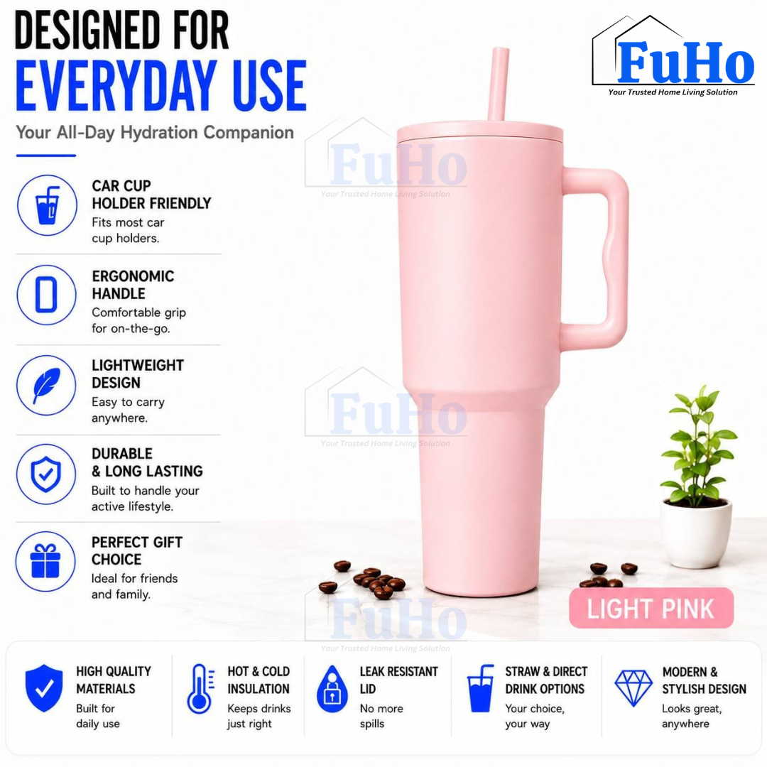 Fuho Everest Travel Tumbler | Bottle | Tumbler | Thermal Tumbler Flask | Water Bottle | Coffee Cup | (HL0337)