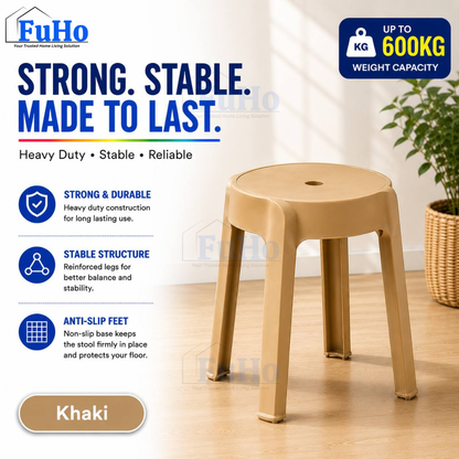 🇸🇬READY STOCK🇸🇬 FuHo Stackable Windmill Stool | Chair | Bench | Telescopic Bench | Portable Chair | (HL0250)