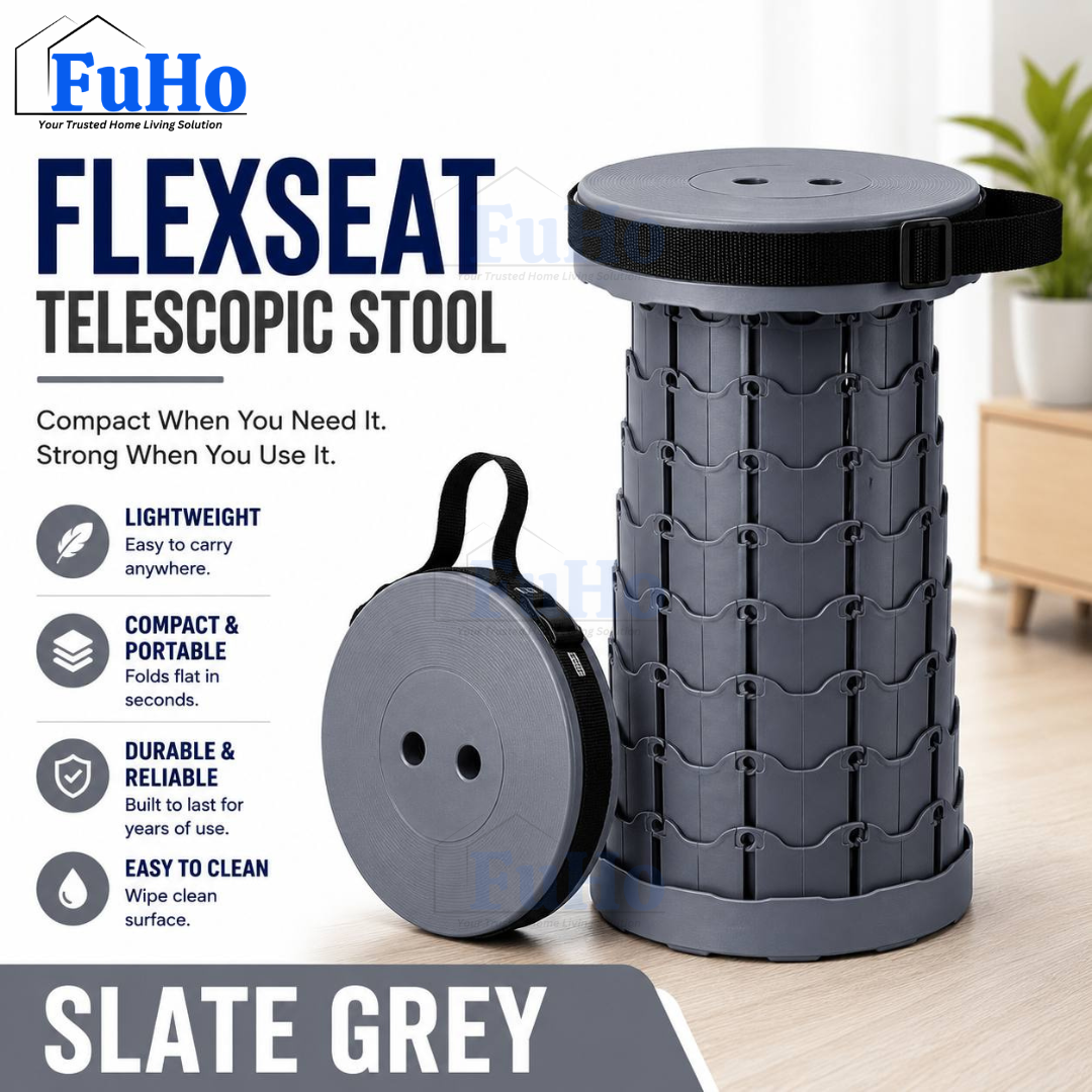🇸🇬READY STOCK🇸🇬 FuHo Portable Telescopic Chair | Stool | Fishing Chair | Portable Chair | Camping Chair (HL0143)