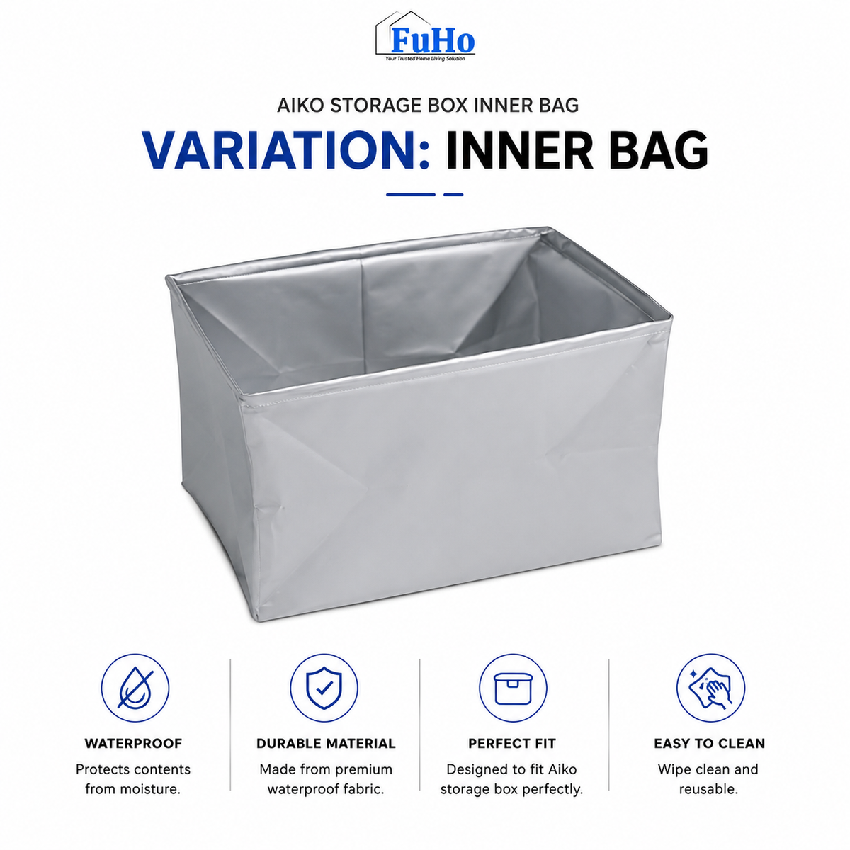 🇸🇬READY STOCK🇸🇬 FuHo x Aiko Storage Box | Car Storage Box | Collapsible Box | Fishing Box | Ice Box (HL0007)
