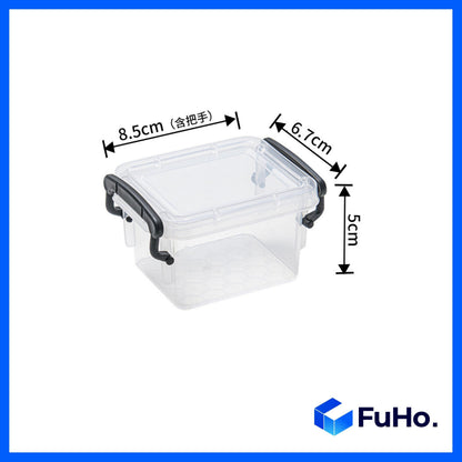 🔥(LOWEST PRICE) Fuho Transparent Storage Box | Plastic Container | Stackable Box (HL001)