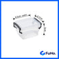 🔥(LOWEST PRICE) Fuho Transparent Storage Box | Plastic Container | Stackable Box (HL001)