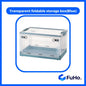 🇸🇬READY STOCK🇸🇬 FuHo Transparent Storage Box | Stackable Box | Collapsible Box |  Collapsible Cabinet | (HL0056)