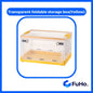 🇸🇬READY STOCK🇸🇬 FuHo Transparent Storage Box | Stackable Box | Collapsible Box |  Collapsible Cabinet | (HL0056)