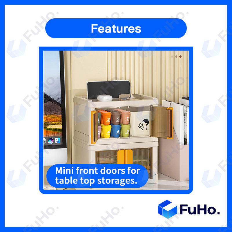 🇸🇬READY STOCK🇸🇬 FuHo Desktop Organiser | Mini Table Top Drawer | Stationery Drawer | Make up Organiser | Pen (HL0145)