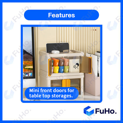🇸🇬READY STOCK🇸🇬 FuHo Desktop Organiser | Mini Table Top Drawer | Stationery Drawer | Make up Organiser | Pen (HL0145)