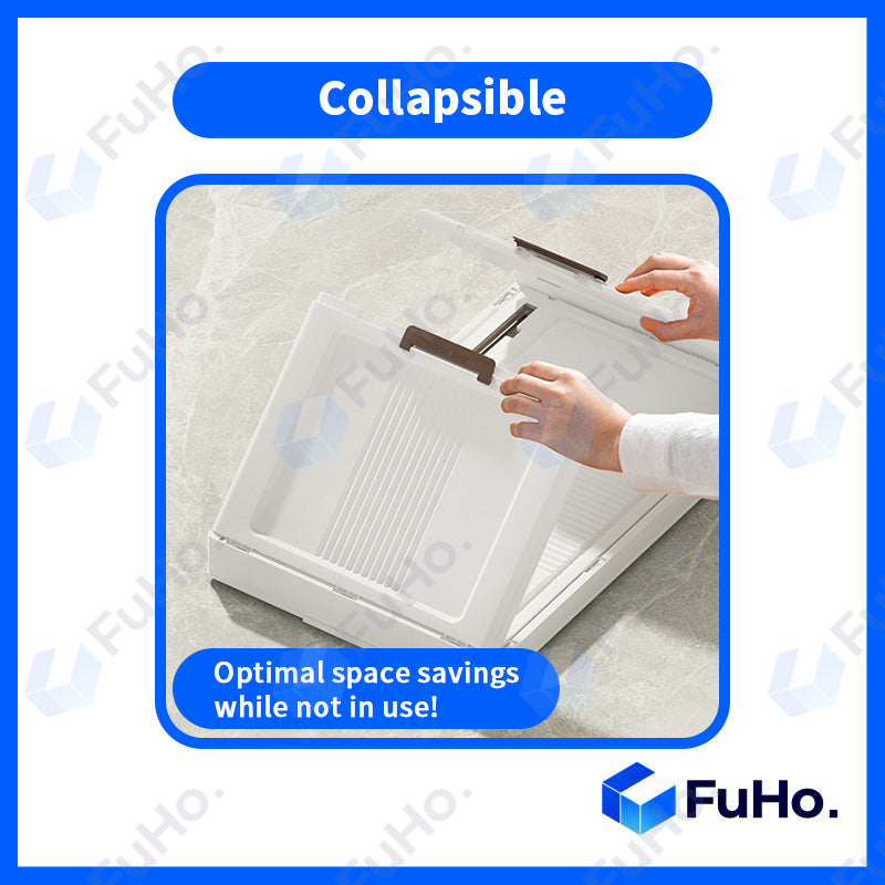 🇸🇬READY STOCK🇸🇬 FuHo Folding Cabinet | Collapsible Cabinet | Folding Storage Box | Plastic Container | Toyogo | (HL0147)