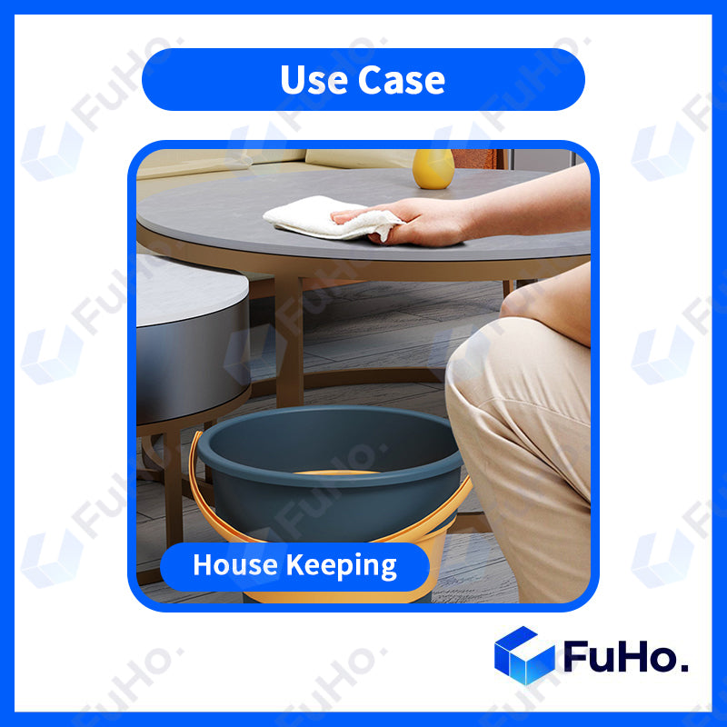 🇸🇬READY STOCK🇸🇬 Fuho Collapsible Bucket | Collapsible Pail | Portable Foldable Bucket Water Pail | Car Wash (HL0165)