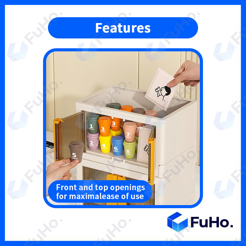 🇸🇬READY STOCK🇸🇬 FuHo Desktop Organiser | Mini Table Top Drawer | Stationery Drawer | Make up Organiser | Pen (HL0145)