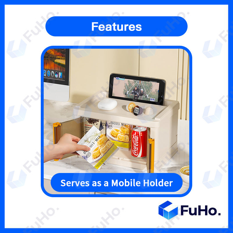 🇸🇬READY STOCK🇸🇬 FuHo Desktop Organiser | Mini Table Top Drawer | Stationery Drawer | Make up Organiser | Pen (HL0145)