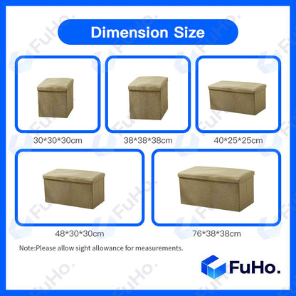 🇸🇬READY STOCK🇸🇬 FuHo Ichika Foldable Storage Sofa | Storage Chair | Storage Stool | Sofa | Ottoman Stool | (HL0104)