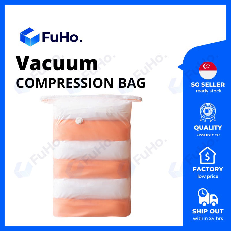 🔥CLEARANCE SALE🔥 FuHo Vacuum Storage Bag | Travel Vacuum Bag | Air Pump Vacuum Bag | Travel Bag (HL0035)
