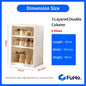 🇸🇬READY STOCK🇸🇬 FuHo Collapsible Shoe Shelves | 3/6/9 Levels | Single/Double Columns | Cabinet | Shoe Racks (HL0050)