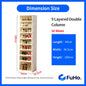 🇸🇬READY STOCK🇸🇬 FuHo Collapsible Shoe Shelves | 3/6/9 Levels | Single/Double Columns | Cabinet | Shoe Racks (HL0050)