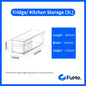 🇸🇬READY STOCK🇸🇬 FuHo Fridge Kitchen Storage Box Organizers | Storage Containers | Beverage | Kitchen Cabinet (KIT0030)