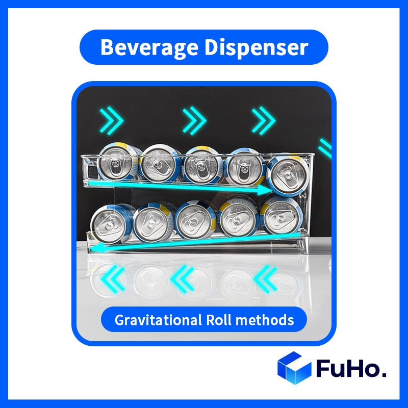 🇸🇬READY STOCK🇸🇬 FuHo Fridge Kitchen Storage Box Organizers | Storage Containers | Beverage | Kitchen Cabinet (KIT0030)