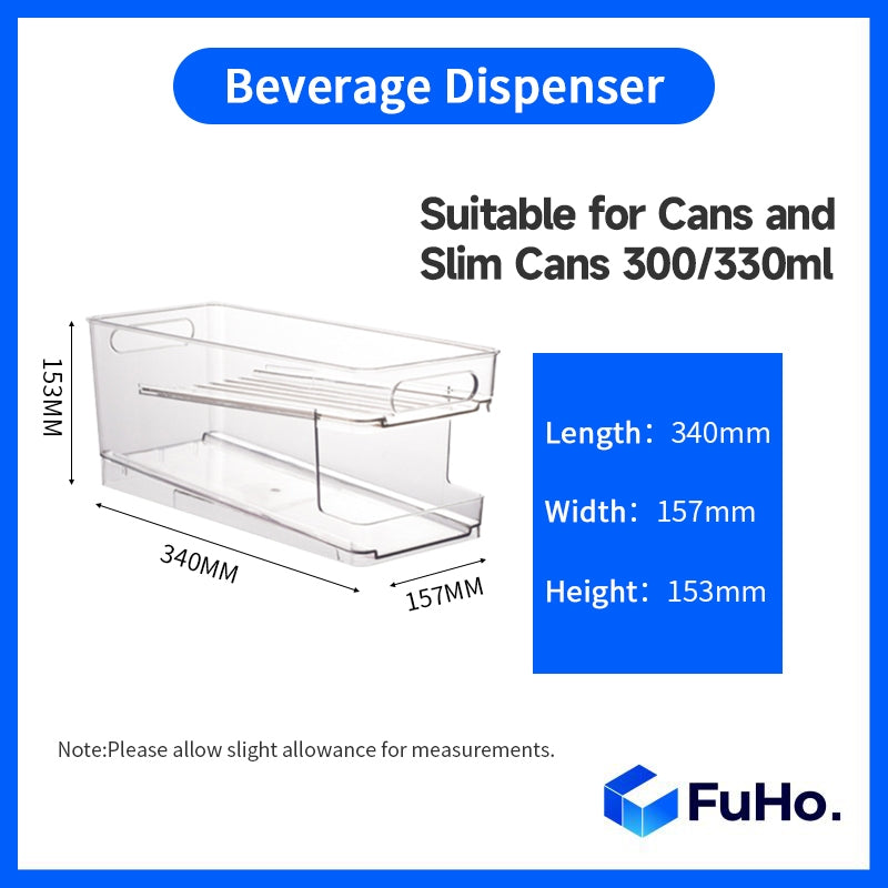 🇸🇬READY STOCK🇸🇬 FuHo Fridge Kitchen Storage Box Organizers | Storage Containers | Beverage | Kitchen Cabinet (KIT0030)