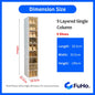 🇸🇬READY STOCK🇸🇬 FuHo Collapsible Shoe Shelves | 3/6/9 Levels | Single/Double Columns | Cabinet | Shoe Racks (HL0050)