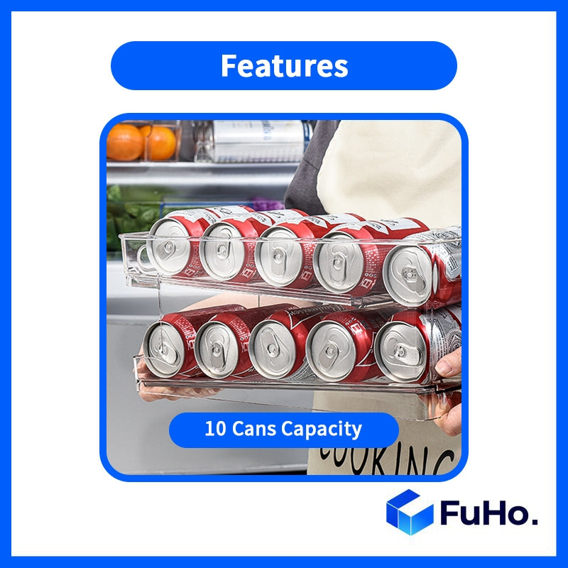 🇸🇬READY STOCK🇸🇬 FuHo Fridge Kitchen Storage Box Organizers | Storage Containers | Beverage | Kitchen Cabinet (KIT0030)