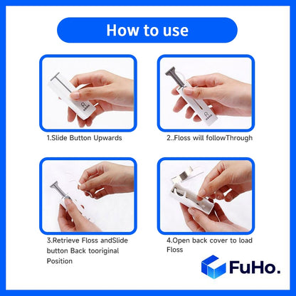 🔥CLEARANCE SALE🔥 FuHo Floss Storage with Dispenser Oral Hygiene Care Toothpick Toothbrush Toothpaste Colgate (TL0008)