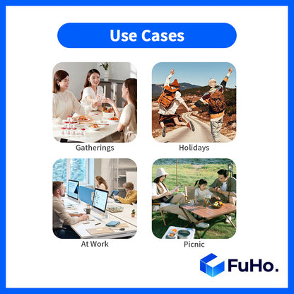 🇸🇬READY STOCK🇸🇬 (270/320ml) FuHo Travel Collapsible Drinking Cup Silicone Food Grade BPA FREE Office Cup (KIT0045)