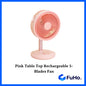 🇸🇬READY STOCK🇸🇬 FuHo 5 Speed Fan | Desktop Fan | Mini Fan | Strong Fan | Fast Charging Fan | Portable Fan (HL0191)