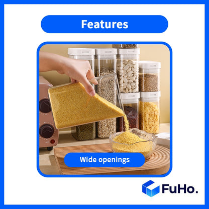 🔥LOWEST PRICE🔥 (15 Sizes) Fuho Airtight Container | Food Container | Plastic Container | Airtight Container (KIT0007)